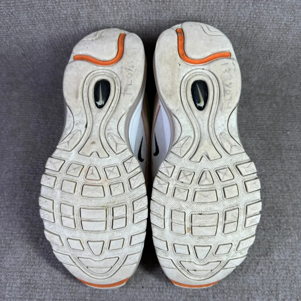 Nike Air Max 97 Womens 7.5‎ White Green Pink FD0870-100 Sneakers